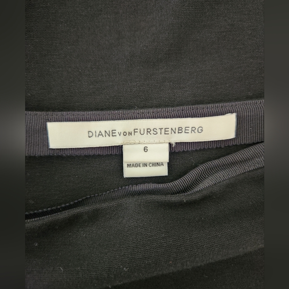 DIANE VON FURSTENBERG Double‎ side zipper pencil skirt size 6 - Picture 5 of 8